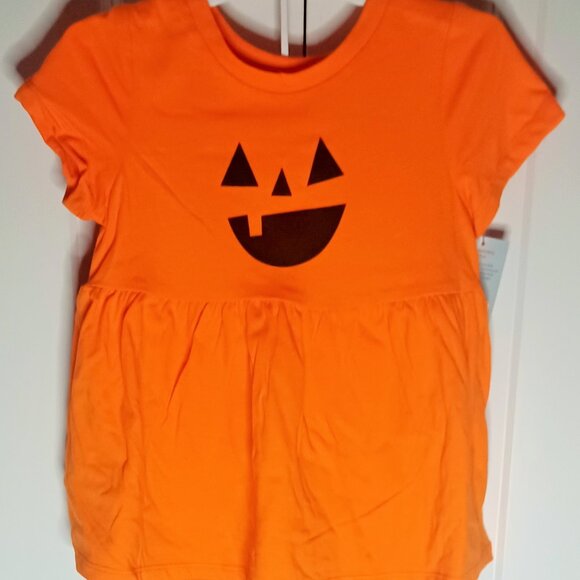 NEW Cat & Jack Pumpkin Top & Leggings size 5T - Picture 1 of 4
